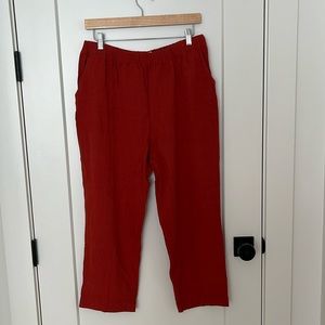 Eve Gravel Pants - Ruby Rubis